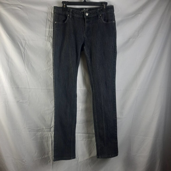 VTG Y2K soho Babe Love Life Embroidered Love Forever back pockets denim jeans 9 - Picture 1 of 7